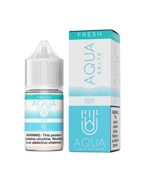 Rush Tobacco Free Nicotine Salt Juice by Aqua