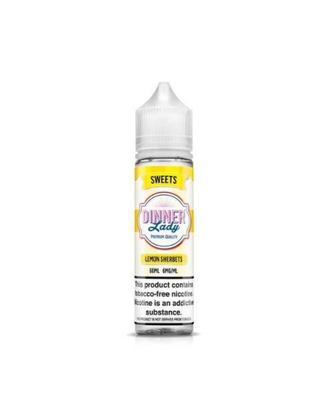 Lemon Sherbets Synthetic Nicotine Vape Juice by Vape Dinner Lady