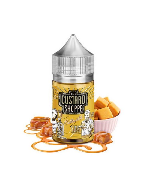 Butterscotch Nicotine Salt by The Custard Shoppe E-Juice