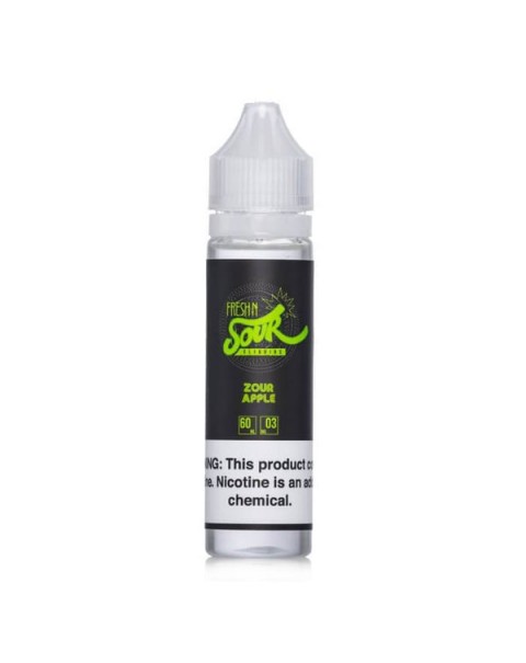 Zour Apple by Fresh N Sour E-Liquid