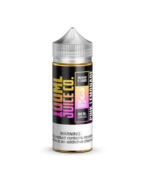 Pink Lemonade by 100ML Juice Co eJuice