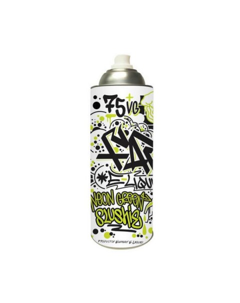 FAR Neon Green Slushie Spray Can by Element E-Liquids