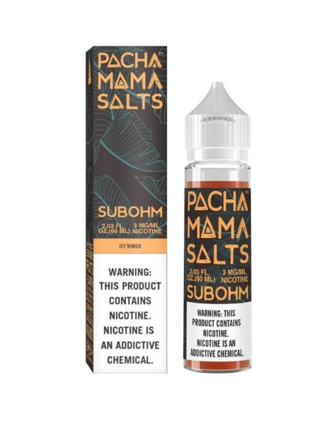 Icy Mango by Pachamama SubOhm Salts E-Liquid