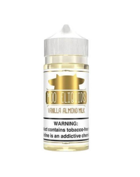 Vanilla Almond Milk Tobacco Free Nicotine Vape Juice by Moo E-Liquids