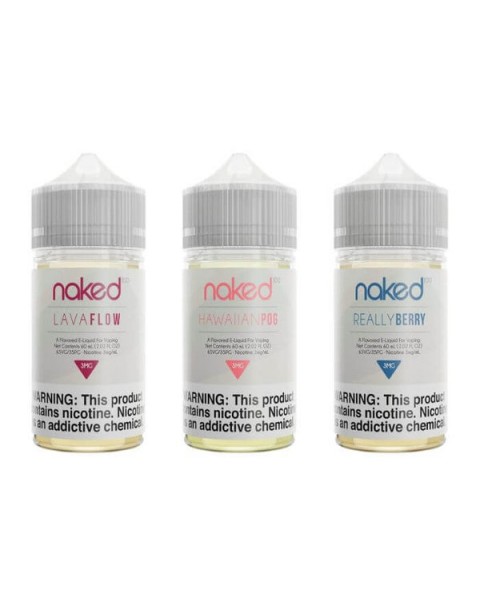 180ml Original Fruit Bundle by Naked 100 Fruit E-Liquid