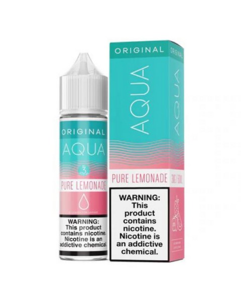 Pure Lemonade Tobacco Free Nicotine Vape Juice by Aqua