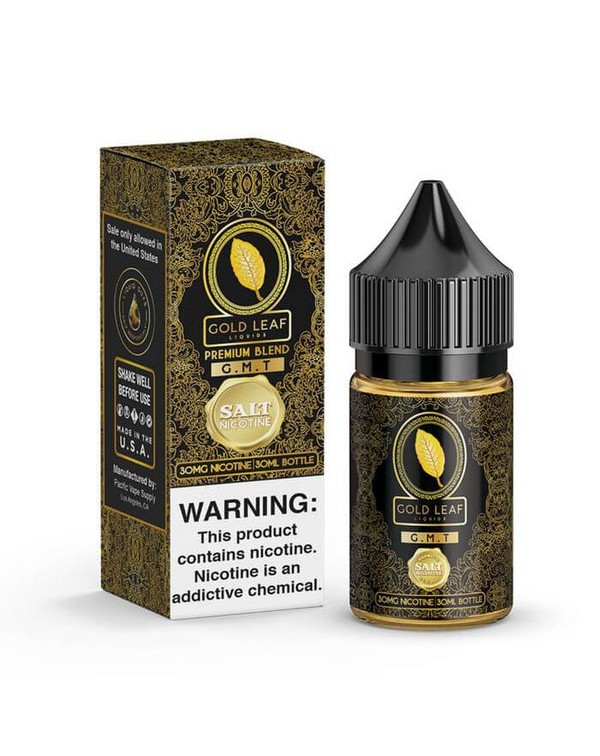 G.M.T by Gold Leaf Nicotine Salt Liquids