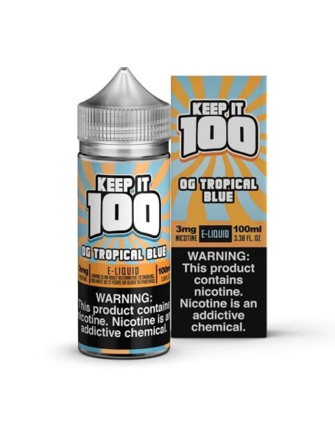 OG Tropical Blue by Keep It 100 eJuice