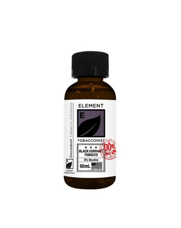 Black Currant Tobacco by Element Tobacconist Dripp...