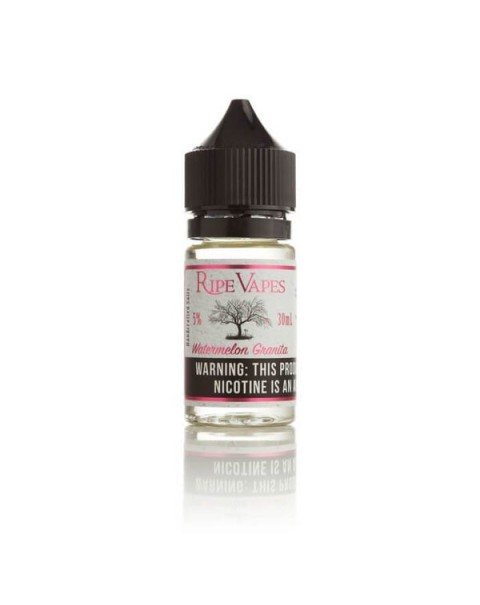 Watermelon Granita Nicotine Salt by Ripe Vapes Handcrafted Saltz Joose