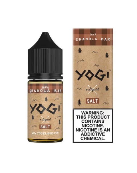 Java Granola Bar by Yogi Nicotine Salt E-Liquid