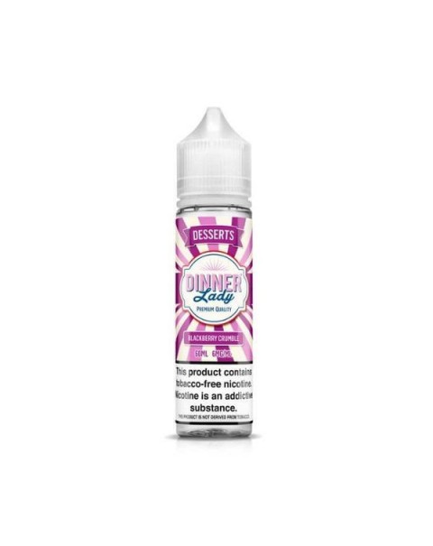 Blackberry Crumble Synthetic Nicotine Vape Juice by Vape Dinner Lady