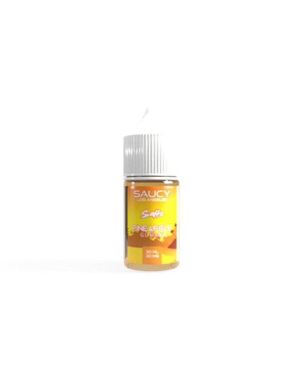 Pineapple Gummy by Saucy Nicotine Salt E-Liquid