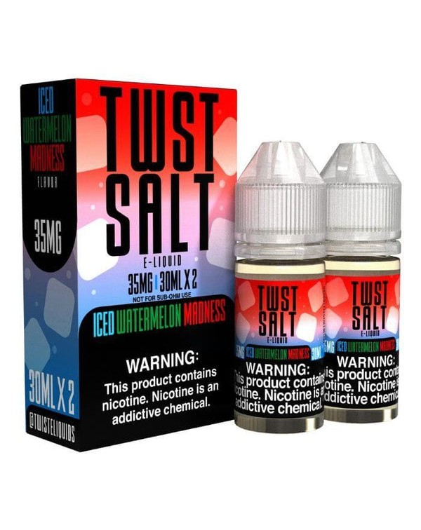 Iced Watermelon Madness Nicotine Salts by Twist E-...