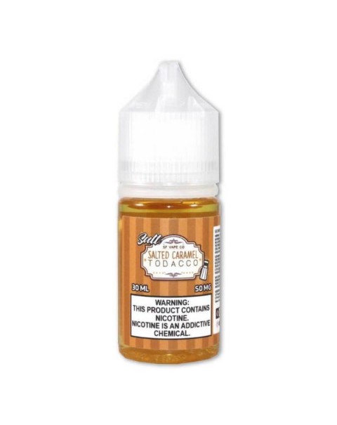 Salted Caramel Tobacco Nicotine Salt E-Liquid