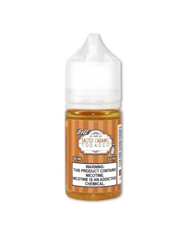 Salted Caramel Tobacco Nicotine Salt E-Liquid