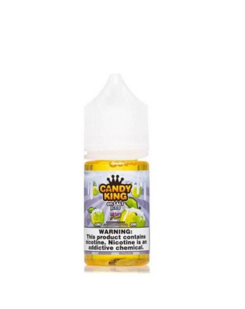 Hard Apple Iced Nicotine Salt by Candy King On Salt eJuice