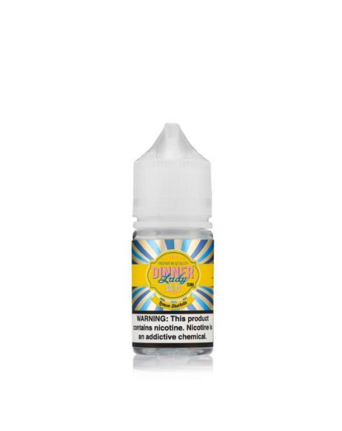 Lemon Sherbets Nicotine Salt by Vape Dinner Lady E-Liquid