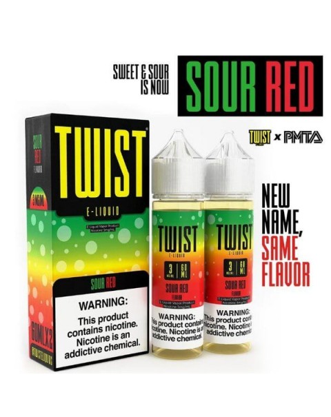 Sour Red (Sweet and Sour) by Twist E-Liquids