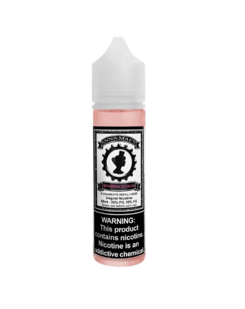 Strawberry Ice Cream by Anna Mae's Gourmet E-Liquid