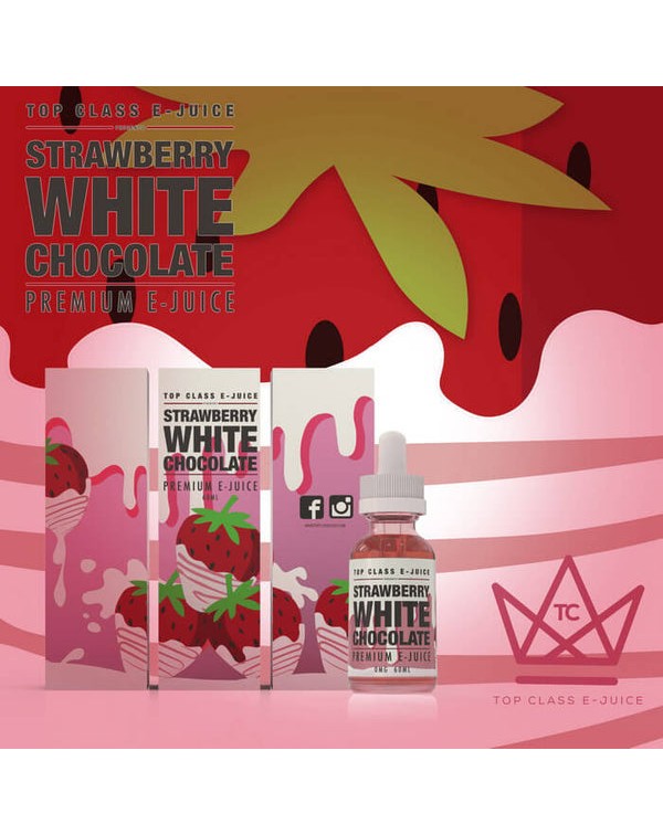 Strawberry White Chocolate by Top Class eJuice