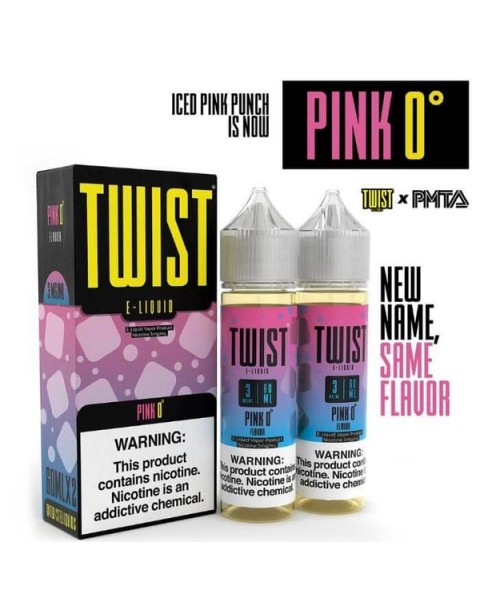 Pink 0° (Iced Pink Punch Lemonade) by Twist E-Liquids