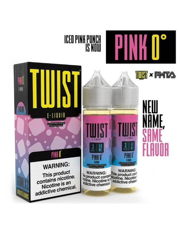 Pink 0° (Iced Pink Punch Lemonade) by Twist E-Liq...