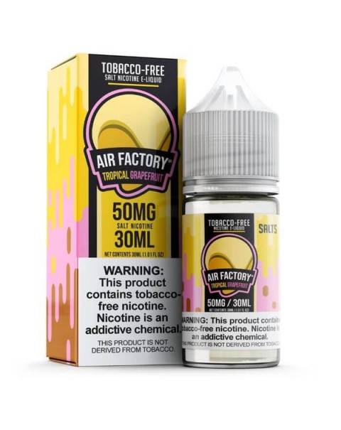 Tropical Grapefruit Tobacco Free Nicotine Salt by Air Factory