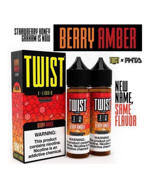 Berry Amber (Strawberry Honey Graham Cookie) by Twist E-Liquids