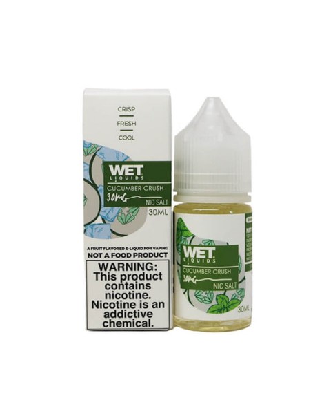 Cucumber Crush Nicotine Salt by Wet Liquids E-Juice