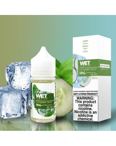 Cucumber Crush Nicotine Salt by Wet Liquids E-Juice