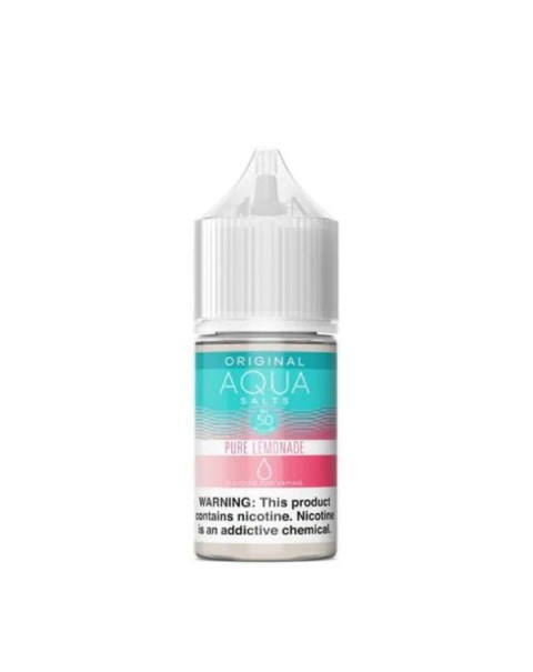 Pure Lemonade Tobacco Free Nicotine Salt Juice by Aqua