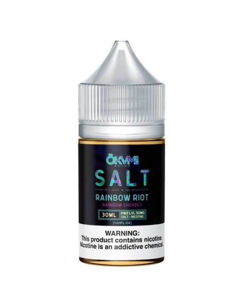 Rainbow Riot by Okami Nicotine Salt E-Liquid