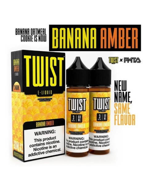 Banana Amber (Banana Oatmeal Cookie) by Twist E-Liquids