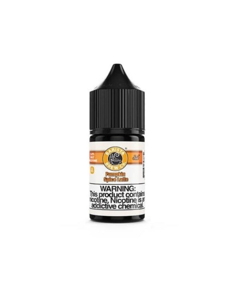 Pumpkin Spice Latte by Barista Brew Co. Nicotine Salt eJuice