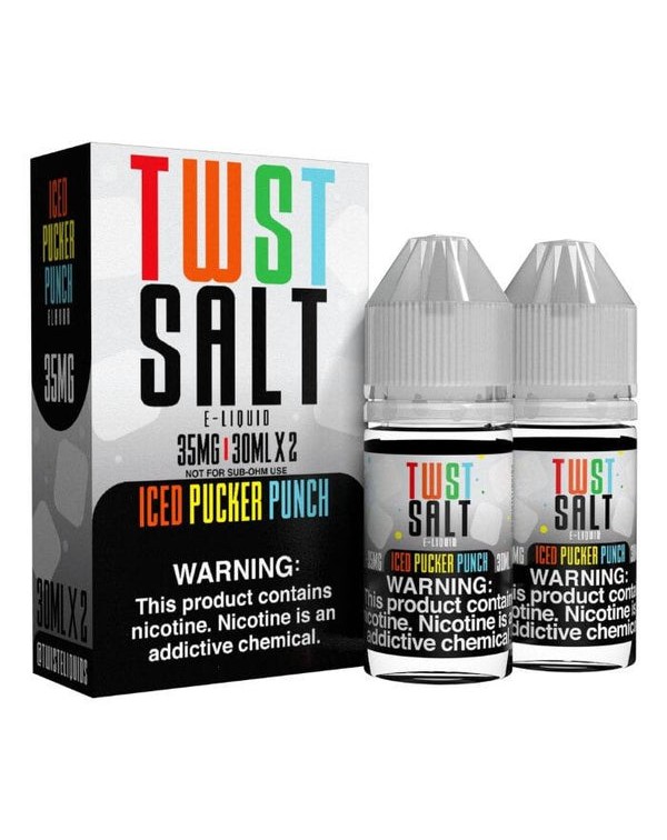 Iced Pucker Punch Nicotine Salt by Twist E-Liquids