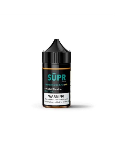 Watermelon Kiwi Nicotine Salt by SUPR E-Liquid