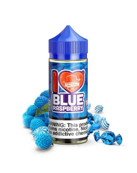 I Love Candy Blue Raspberry by Mad Hatter eJuice