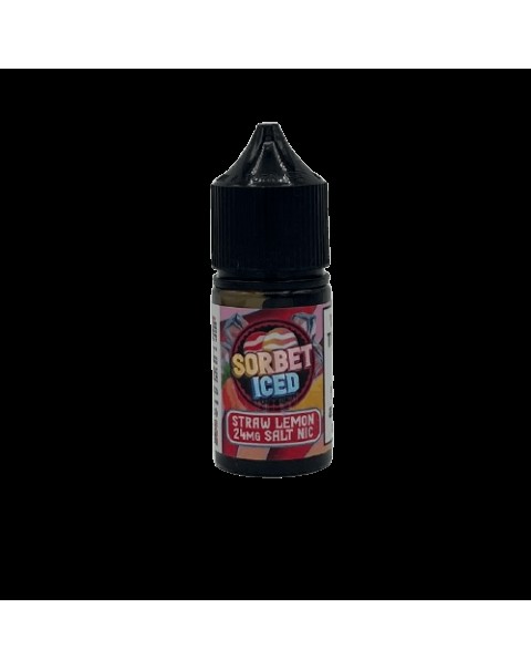 Iced Strawlemon Fruit Tobacco Free Nicotine Salt Juice by Sorbet Pop