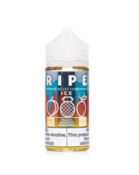 Peachy Mango Pineapple On Ice by The Ripe Collection by Vape 100 E-Liquid