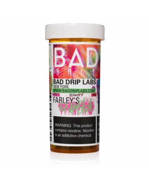 Farley's Gnarly Sauce by Bad Drip Nicotine Salt eJuice