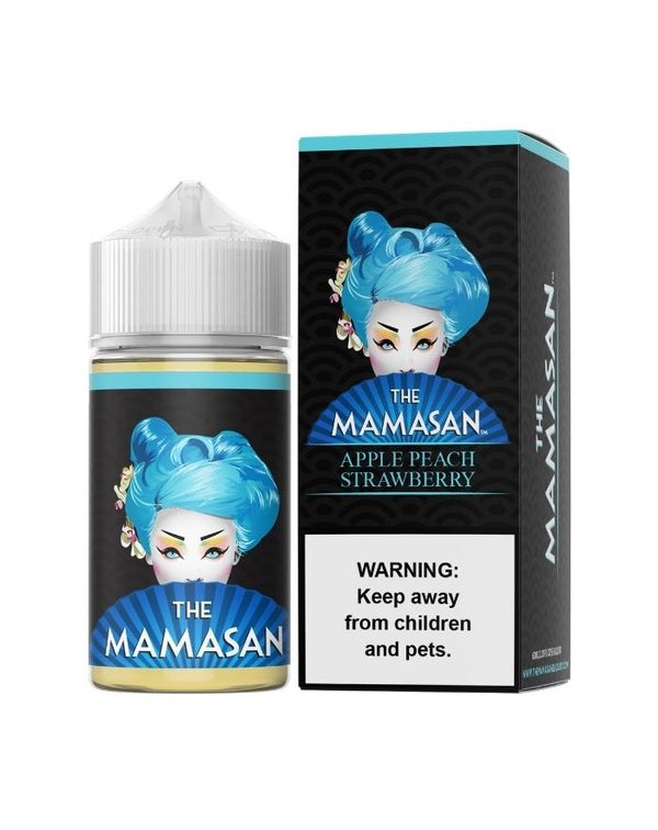 Apple Peach Strawberry Vape Juice by The Mamasan