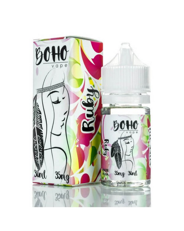 Ruby Nicotine Salt by Boho Vape E-Liquid