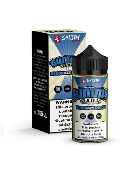 Bluerazz Rings by Gummy O's E-Liquid