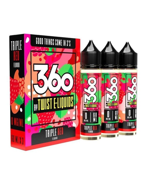 360 Triple Red by Twist E-Liquids