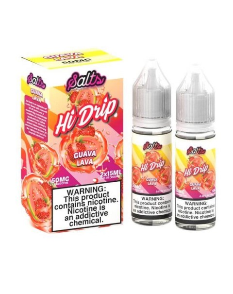 Guava Lava by Hi-Drip Nicotine Salt E-Liquid