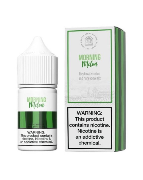 Morning Melon Nicotine Salt by Fresh Farms E-Liquid