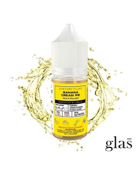 Banana Cream Pie Tobacco Free Nicotine Salt Juice by BSX Series (Former Glas Basix Series)