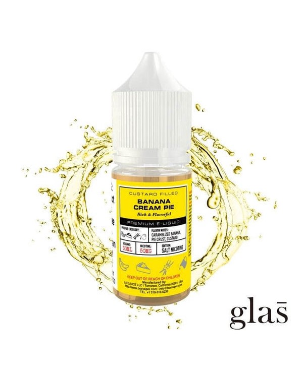 Banana Cream Pie Tobacco Free Nicotine Salt Juice ...