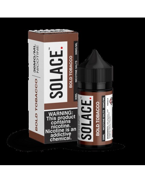 Bold Tobacco by Solace Salts eJuice